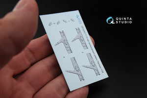 Quinta Studio QP32001 F-14 tail reinforcement plates (for Tamiya kit) 1/32 – immagine 2