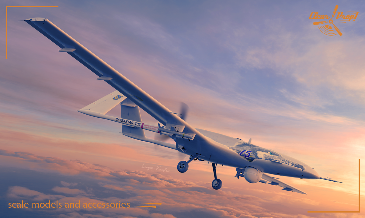 Clear Prop! Kit de démarrage pour drone CP3503 TB.2 de la marine ukrainienne au 1/35 – image 3