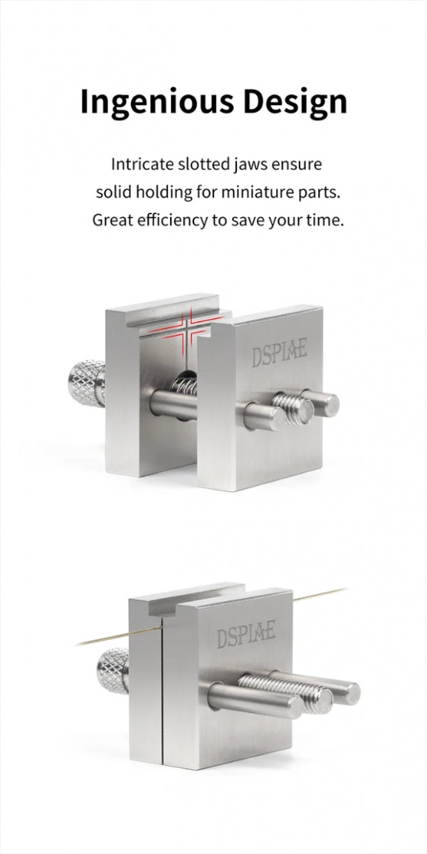 DSPIAE AT-MV Stainless Steel Precision Mini Vise / Imadło – immagine 3