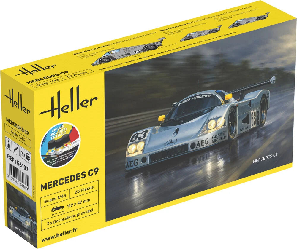 Heller 56107 Starter Kit - Mercedes C9 1/43