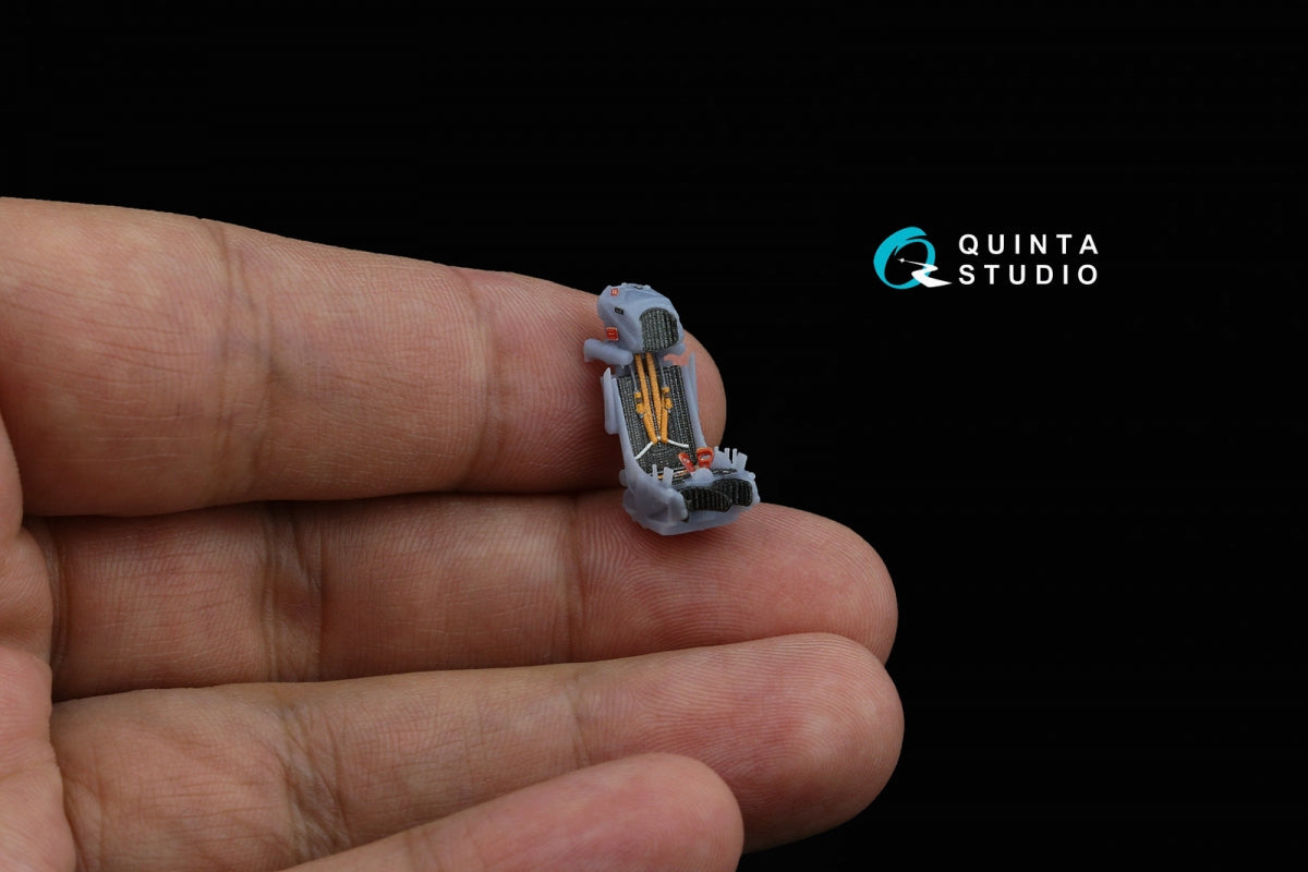 Quinta Studio QR+72038 K-36DM (initial release) ejection seat (for Su-17M3/M4/UM3/22, Su-24, MiG-29 9-12 Early aircraft) (All kits) 1/72 – zdjęcie 5