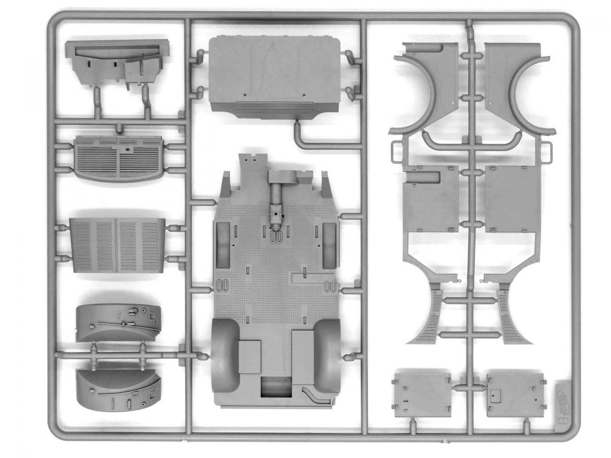 ICM 35503 s.E.Pkw Kfz.70 with Zwillingssockel 36 WWII German military vehicle 1/35 – zdjęcie 7