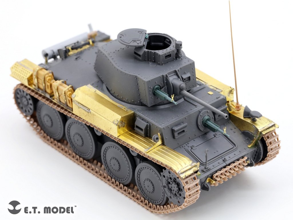ET modèle E35-312 seconde guerre mondiale allemand Pz.Kpfw.38(t) Ausf.E/F pour TAMIYA 35369 1/35 – image 4