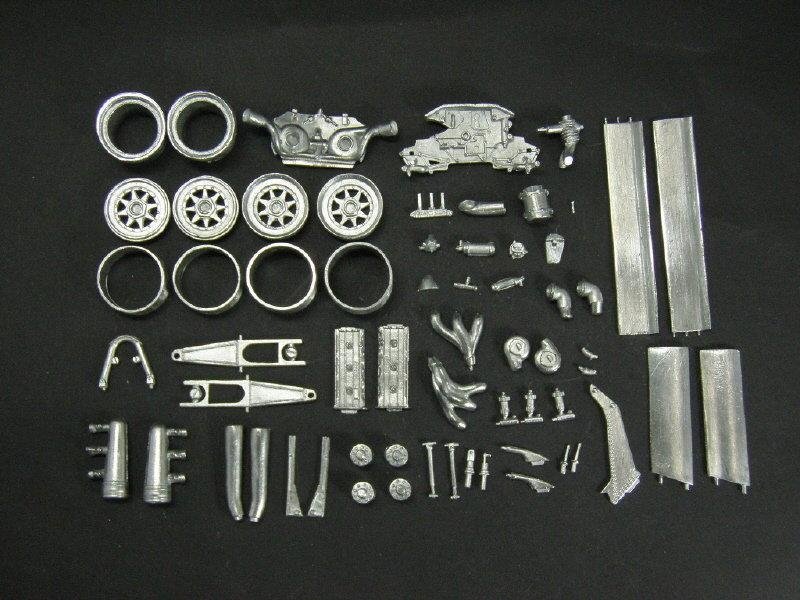 KA Models FE-20003 126C2 SAN MARINO PERFECT PARTS for Fujimi 1/20 – imagen 3