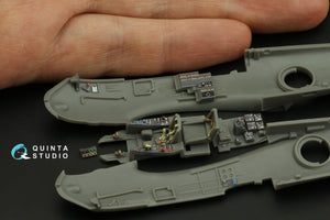 Quinta Studio QD72141 Me 410 3D-Printed coloured Interior on decal paper (Airfix) 1/72 – imagen 10