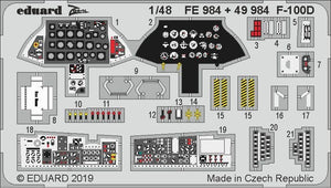 Intérieur du F-100D Eduard 49984 au 1/48 TRUMPETER