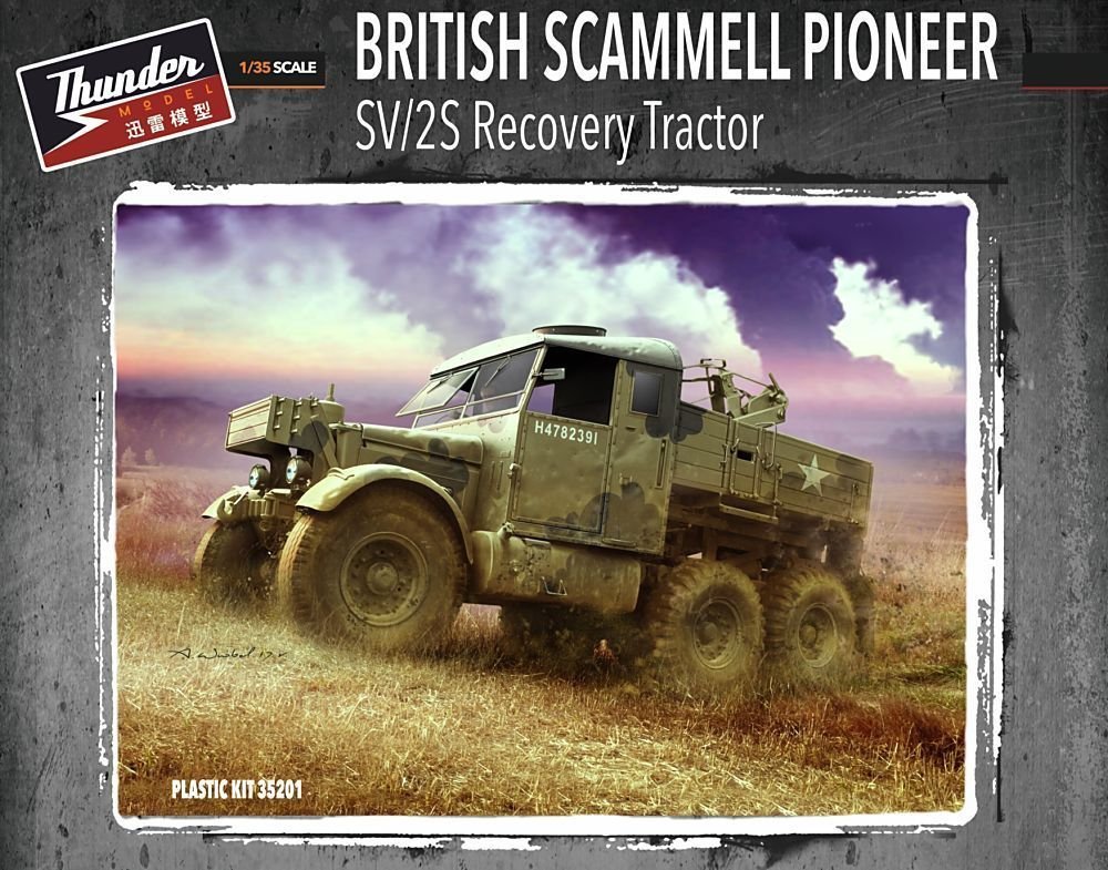 Thunder Model 35201 Scammell Pioneer Recovery SV/2 1/35
