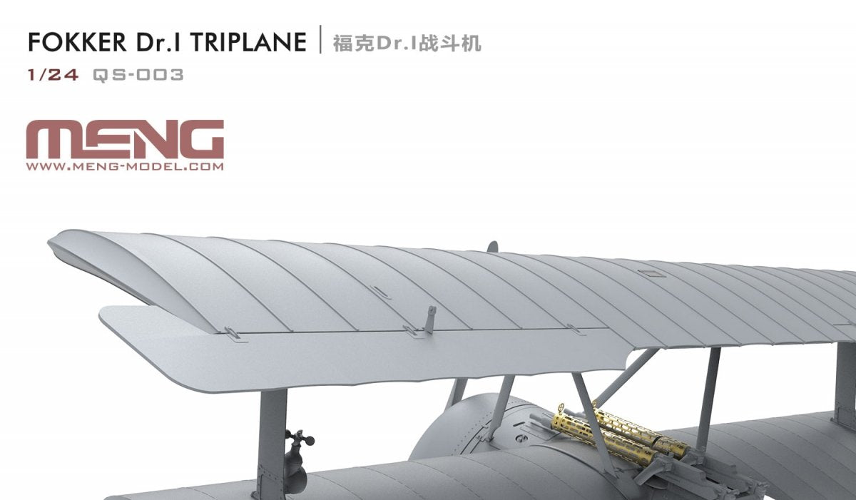Meng modèle QS-003 Fokker Dr.I triplan 1/24 – image 7