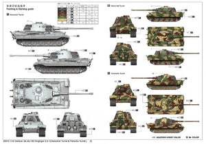 Trumpeter 00910 German Kingtiger 2in1 (Henschel Turret Porsche Turret) 1/16 – Bild 4
