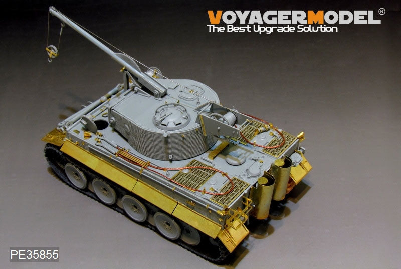 Voyager Model PE35855 WWII German Bergepanzer Tiger I basic For DRAGON 6850 1/35 – imagen 9