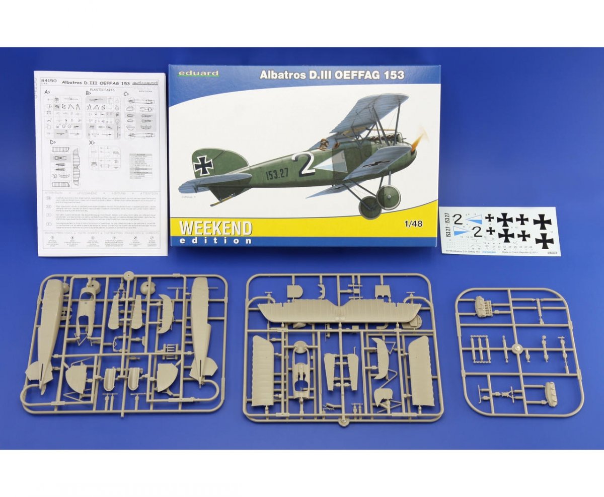 Eduard 84150 Albatros D. III OEFFAG 153 1/48 – Bild 2
