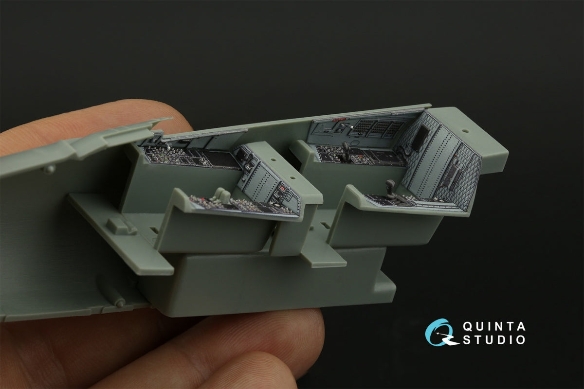 Quinta Studio QD48426 F-15E 3D-Printed coloured Interior on decal paper (Academy) 1/48 – immagine 8