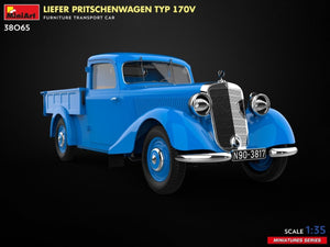 MiniArt 38065 LIEFER PRITSCHENWAGEN TYP 170V. FURNITURE TRANSPORT CAR 1/35 – Bild 6