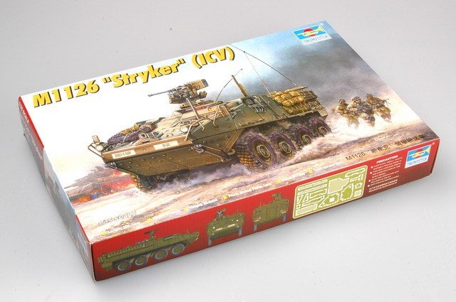 Trumpeter 00375 Stryker Light Armored Vehicle ICV 1/35 – Bild 2
