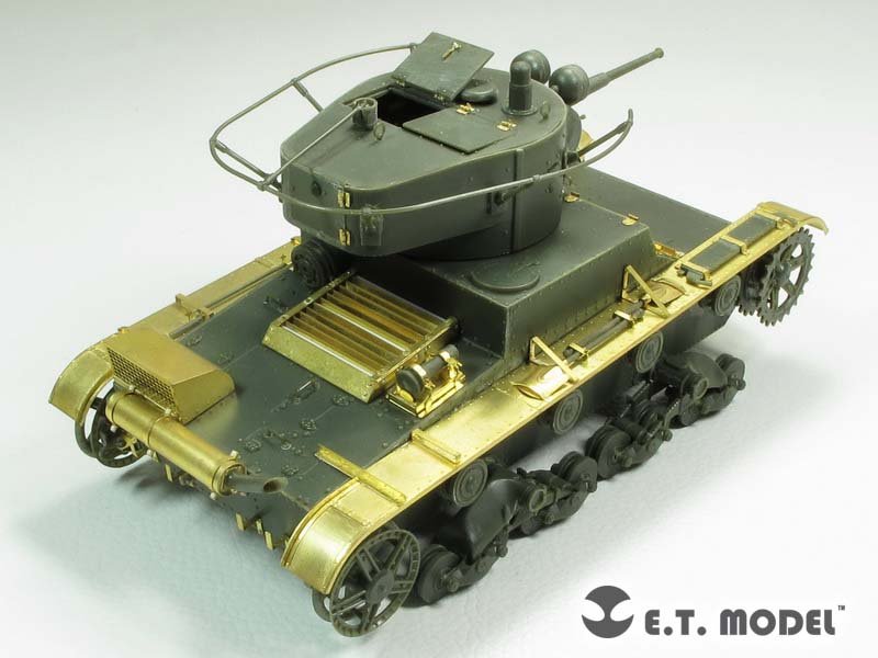 Maquette ET E35-183 Char léger soviétique T-26 Mod.1935 (Pour HOBBY BOSS 82496) (1/35)  – image 4