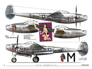 Kagero 15040 Pacific Lightnings Part I (kalkomania) PL/EN – imagen 2