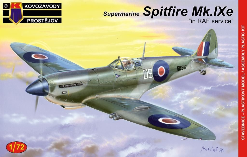 Kozavody Prostejov KPM0083 Supermarine Spitfire Mk.IXe 1/72