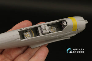 Intérieur imprimé en 3D et coloré sur papier décalcomanie Quinta Studio QD48289 Ar 196A-3 (Italeri) 1/48 – image 11