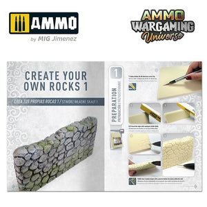 AMMO of Mig Jimenez 7930 AMMO WARGAMING UNIVERSE 11 – Create your own Rocks – zdjęcie 5