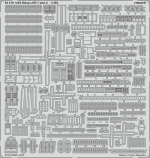 Eduard BIG5376 USS Wasp LHD-1 PART 1 TRUMPETER 1/350 – immagine 2