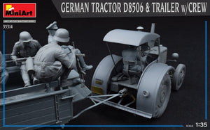 MiniArt 35314 Tracteur allemand D8506 et remorque avec équipage 1/35 – image 4