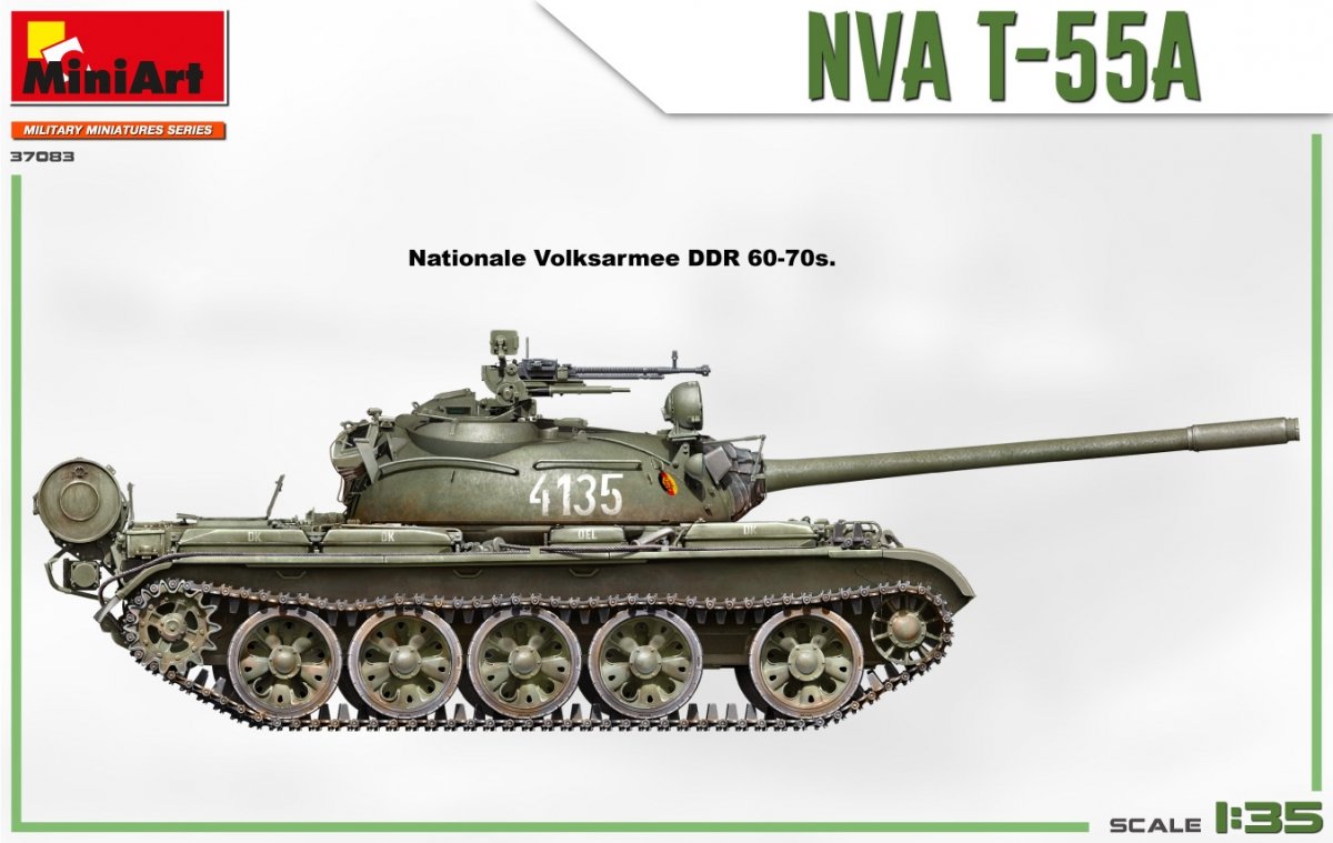 MiniArt 37083 NVA T-55A 1/35 – zdjęcie 5
