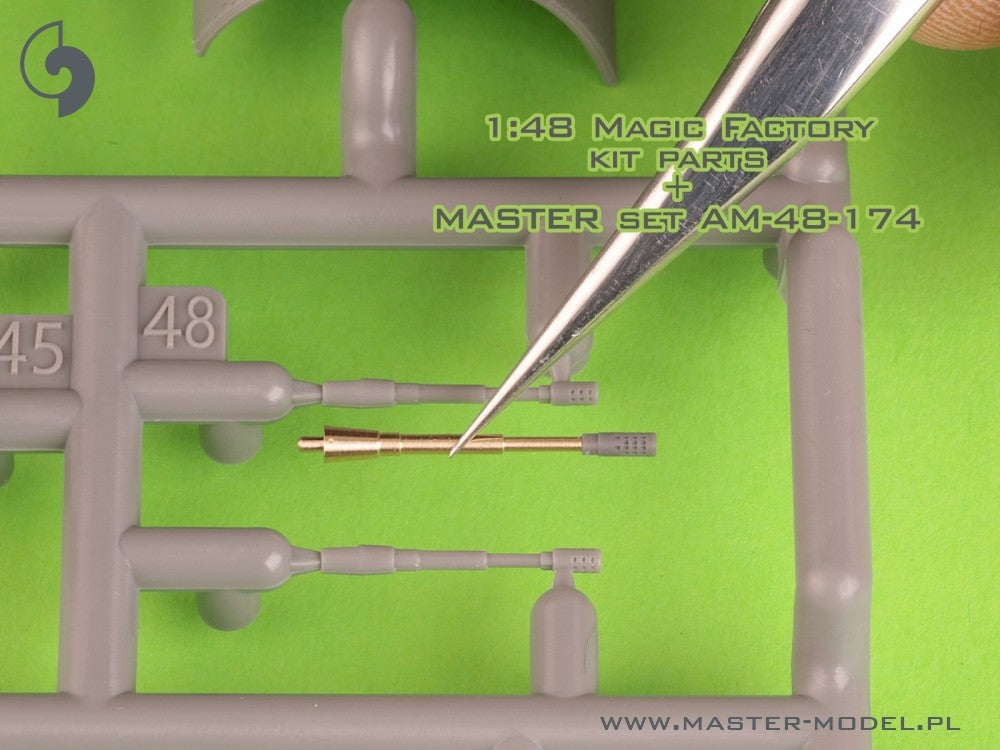 Master AM-48-174 A-4 Skyhawk - Canons Colt Mk12 de 20 mm à l&amp;#39;échelle 1/48 – image 6