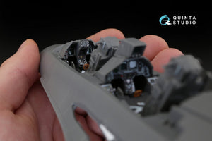 Quinta Studio QD32023 F-16D 3D-Printed &amp;amp; coloured Interior on decal paper (for Academy kit) 1/32 – imagen 5