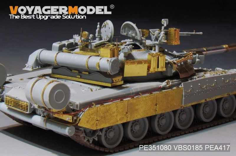 Maquette Voyager PE351080 Char de combat principal russe moderne T-80UK (lanceur de fumée inclus) pour TRUMPER 09578 1/35 – image 8