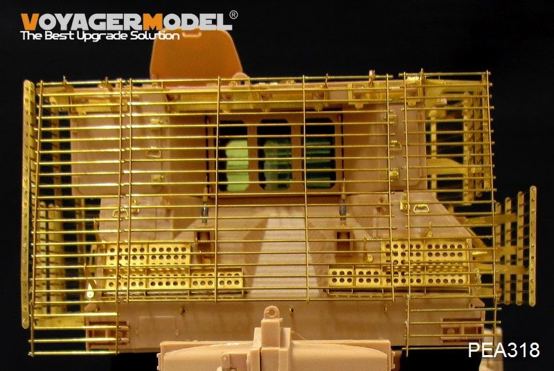 Voyager Model PEA318 Modern IDF D9R Armored BullDozer slat armour (FOR MENG SS-002) 1/35 – zdjęcie 2