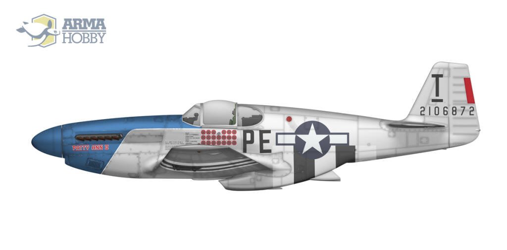 Arma Hobby 70041 P-51B Mustang 1/72 – Bild 10