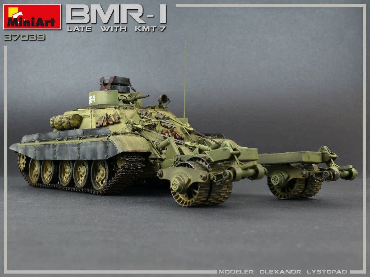 MiniArt 37039 BMR-1 Mod tardif. avec KMT-7 1/35 – image 7