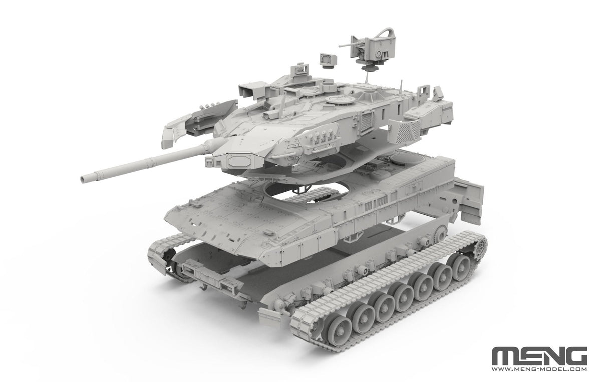 Meng 72-012 German MBT Leopard 2 A8 1/72 – zdjęcie 4