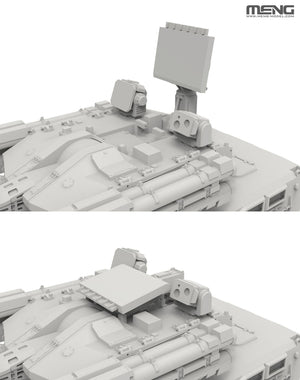Meng 72-017 Chinese Type 625E AA Gun &amp;amp; Missile Integrated Weapon System 1/72 – Bild 5