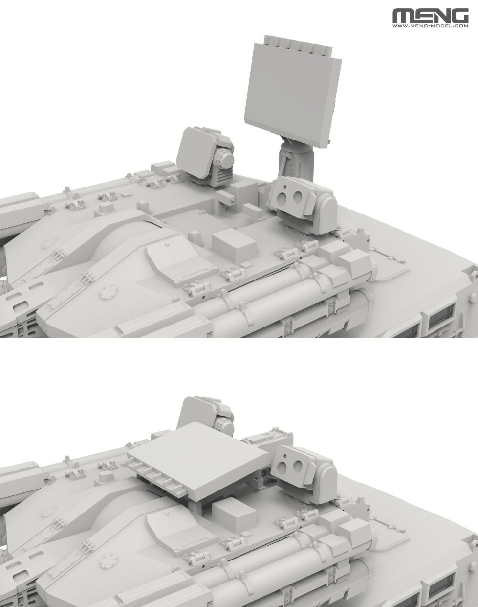 Meng 72-017 Chinese Type 625E AA Gun &amp;amp; Missile Integrated Weapon System 1/72 – Bild 5