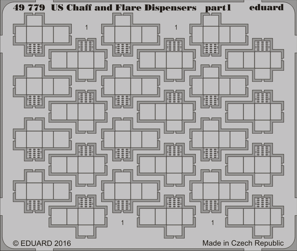 Eduard 49779 US Chaff and Flare Dispensers 1/48 – Bild 2