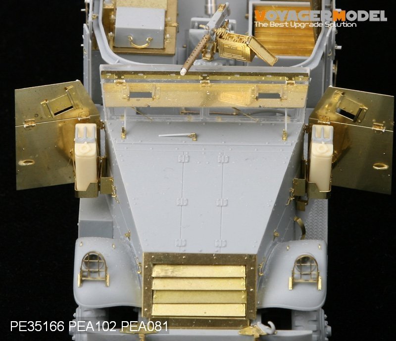 Voyager Model PE35166 WWII M4 81mm Mortar Carrier (For DRAGON 6361) 1/35 – imagen 5