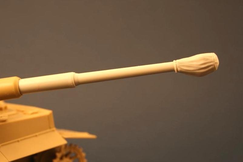 Panzer Art RE35-101 Barrel with canvas cover for Tiger I tank (late/final) 1/35 – Bild 4