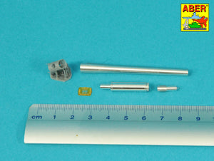 Aber 35 L-286 90 mm M-36 Tank Barrel with T-Shaped Muzzle Brake for  M47 / M48A3 Patton Tanks without Mantlet Cover 1/35 – image 3