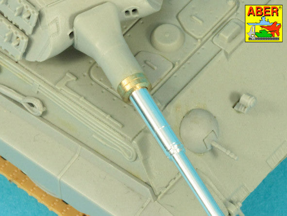 Aber 72 L-41 German 88 mm Barrel KwK 43/3 L/71 (Early) for King Tiger Porsche-Turm Late or Serien Turm Early or Jagdpanther Mid 1/72 – image 5