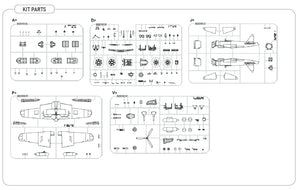 Eduard 84216 Mitsubishi A6M5 Zero Type 52a (Weekend Edition) 1/48 – imagen 8
