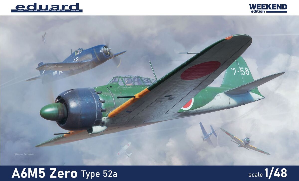 Eduard 84216 Mitsubishi A6M5 Zero Type 52a (Weekend Edition) 1/48