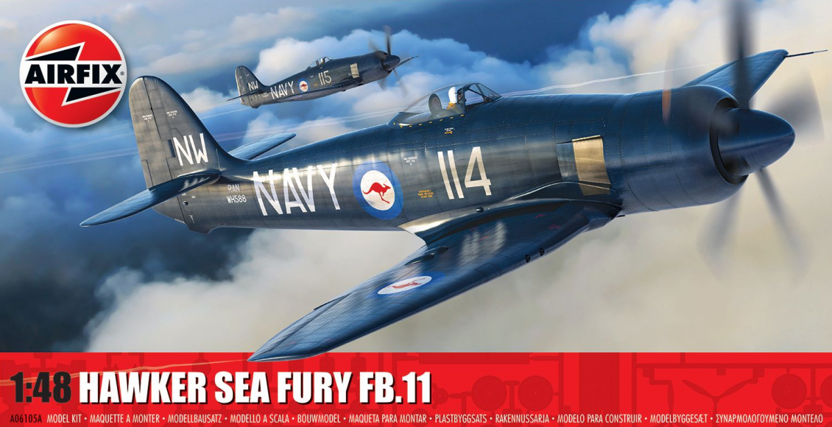 Airfix 06105A Hawker Sea Fury FB.11 1/48