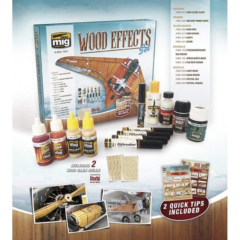 AMMO of Mig Jimenez 7801 WOOD EFFECTS SET – image 2