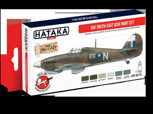Hataka AS115 RAF South-East Asia paint set 6x17 ml – immagine 2