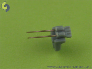 Master SM-350-045 German 37mm/83 SK C/30 barrels (20pcs) – immagine 3