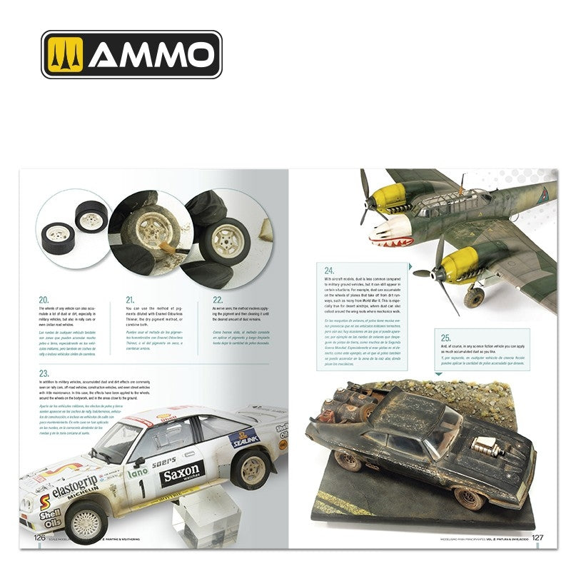 Ammo by Mig 6301 Scale Modeling for Beginners Vol. 2: Paint &amp;amp; Weathering (Bilingual) – immagine 10