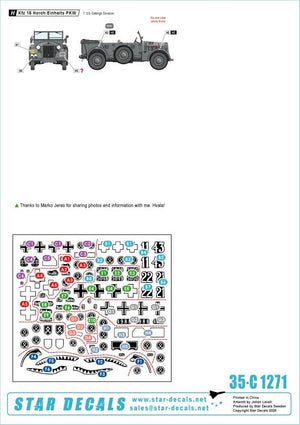 Star Decals 35-C1271 Balkan WW2 # 2 1/35 – imagen 2