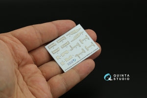 Quinta Studio QP48023 F-16 block 40/42 reinforcement plates (Tamiya) 1/48 – Bild 3