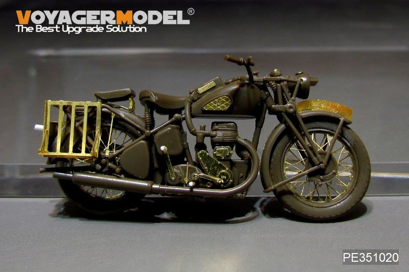 Voyager Model PE351020 WWII British B.S.A M20 Military Motorcycle upgrade set For TAMIYA 35316 1/35 – imagen 2